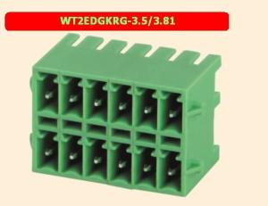 Plug - In PCB Terminal Block 300V 2P-24P Wire Connector Block Flexible Design