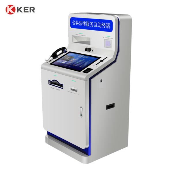 Cheap Factory Touchscreen Government Scanning And Printing Kiosk Self Service Report Print Terminal for sale