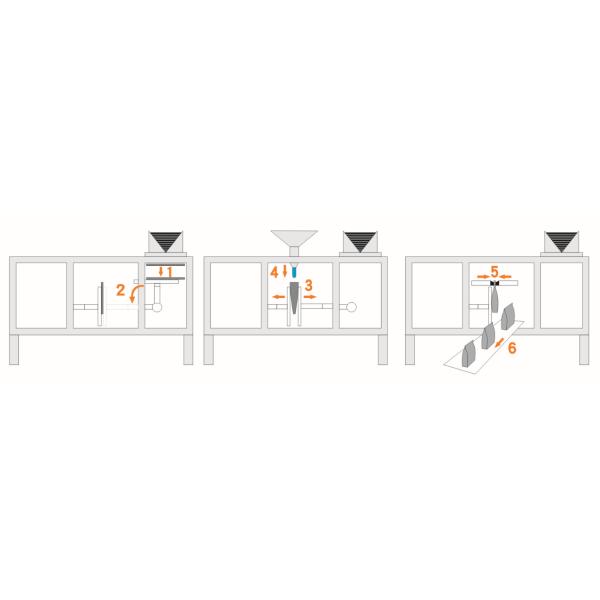 Single Station Mini Doypack Packaging Machine Bag Type Sauce Packaging Machine