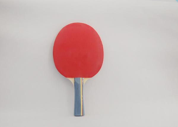 Cheap Red Table Tennis Rackets For Beginners , Easier Control Ping Pong Paddles for sale