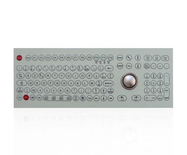 Cheap Rugged Flat Membrane Medical Keyboard All In One Function washable Keyboard for sale