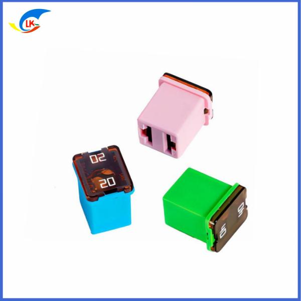 Cheap 32V Slow Blow Plug In Tubular Fuse Car Square Fuse Box 20A 25A 30A 40A 50A 60A FLN Automotive Car Fuse for sale