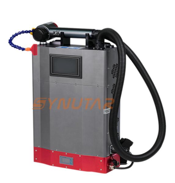 Cheap Automatic Mini Handheld Laser Cleaning Machine 20KHz Pulse Frequency for sale