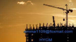 Small QTZ63 5tons Max. Load TC5013 Tower Crane Hammerhead Type 50m Jib Length