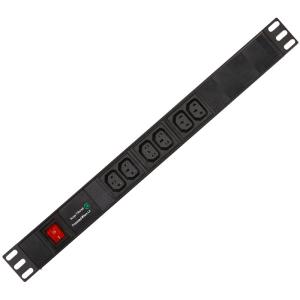 Best 6 Way IEC Type PDU Extension Socket With On/Off Switch, Overload Protector wholesale