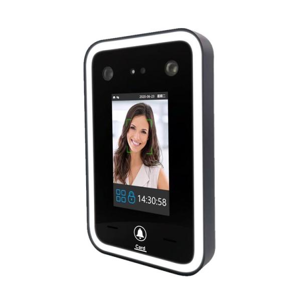 Cheap RoHS Facial Recognition Access Control System With 4.3 Inch Touchable Screen for sale