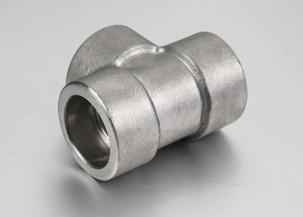 Cheap 2'' High Pressure Socket Weld Pipe Fittings , Socket Weld Tee for sale