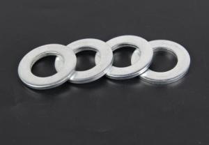 China Carbon Steel Hardware Flat Washers , Brass Flat Washers Industrial Grade on sale