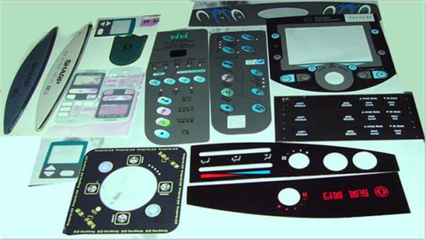 Cheap Concave - Convex Membrane Switch Keyboard For Security System , Toys for sale