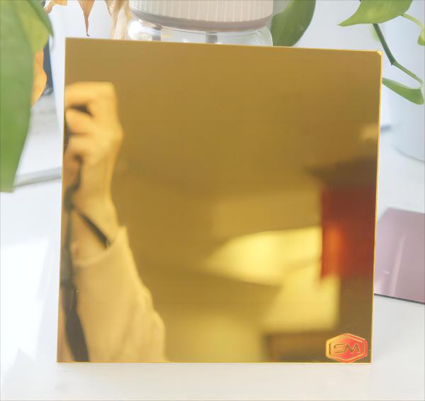 Cheap OEM Custom Service Perspex Mirror Sheet Heat Resistant For Decoration Material Cuttable Mirror Sheets for sale
