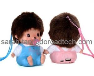 China High Quality Plastic Cute Cartoon Power Bank 6000mAh Portable Battery Pack Charger on sale