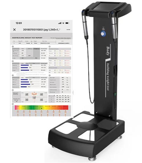 Cheap OEM Professional Body Composition Analyzer Fat Testing With printer for sale