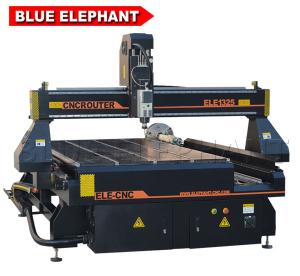 Wood Furniture Making 4x8 Cnc Router Machine , PVC Cnc Router With Rotary Axis