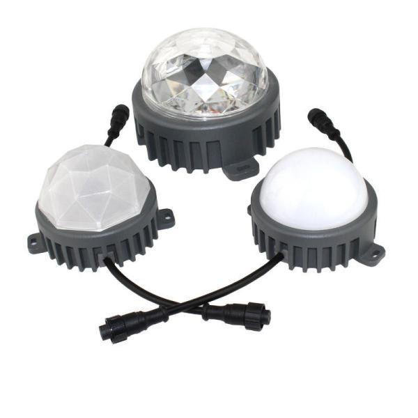 Cheap 100mm Programmable LED Point Light , DMX Pixel RGB Light Addressable for sale