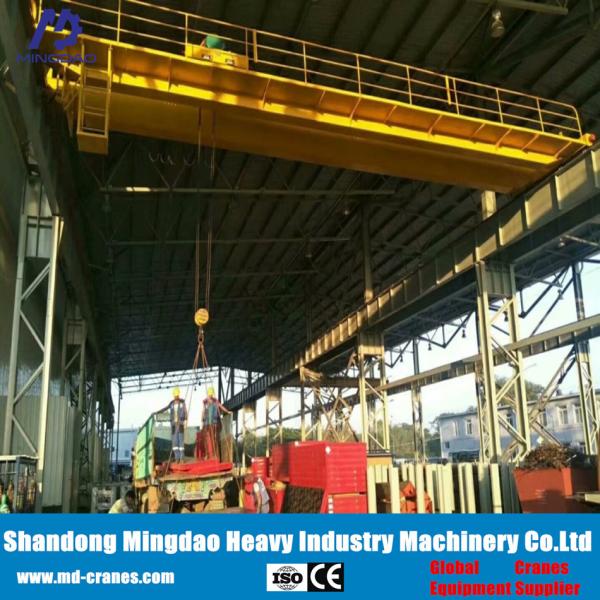 Cheap Automatic Double Beam Bridge Crane with Wireless Remote Control for sale