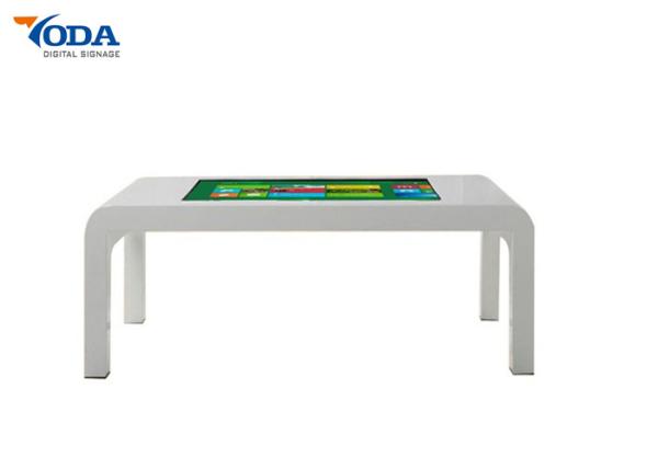 Cheap 43 Inch LCD Touch Screen Table Coffee Table I3 I5 I7 System Menu Restaurant  for sale