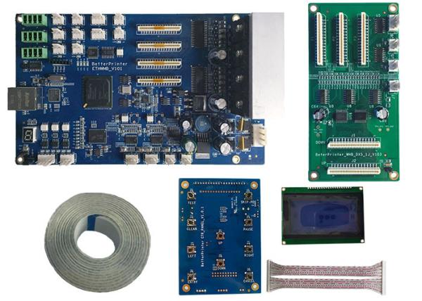 Cheap Gigabit network DX5 single head printer inkjet board for photo printer UV Flatbed Printer for sale