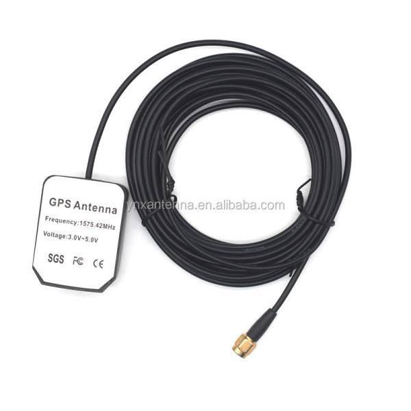 Cheap Long Range 1575.42mhz GPS Antenna for Android Tablet Car TV In-Dash 1DIN Connector for sale