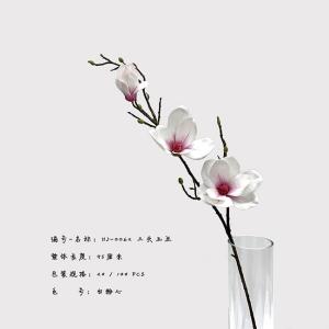 Multiple Color Artificial Yulan Magnolia Faux Flower Branches 95 Cm Size