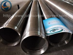 Best Stainless Steel 304 Slotted Screen Pipe For Agricultural Systems Non Clogging wholesale