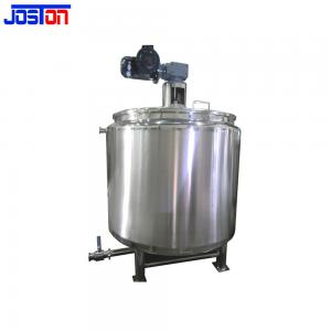 Stainless Steel Fermentation Tank Fermenter Yogurt Mixing Tank Ice Cream Heating Cooling Jacket Blender