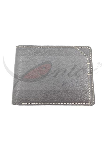 Cheap Professional Men'S PU Leather Wallet Two Layer With Recyclable Material for sale