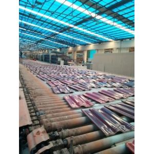 Clay Tile Roof Automatic Production Line Building Materials Projects And Firing