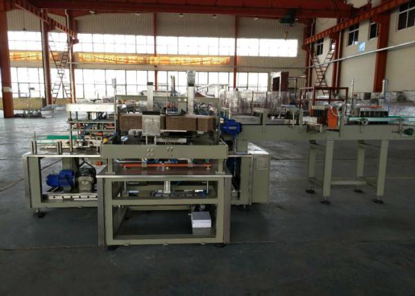 Cheap Drop Type Bottle Automatic Case Packer Machine , Case Packaging Systems Shrink Wrap  for sale