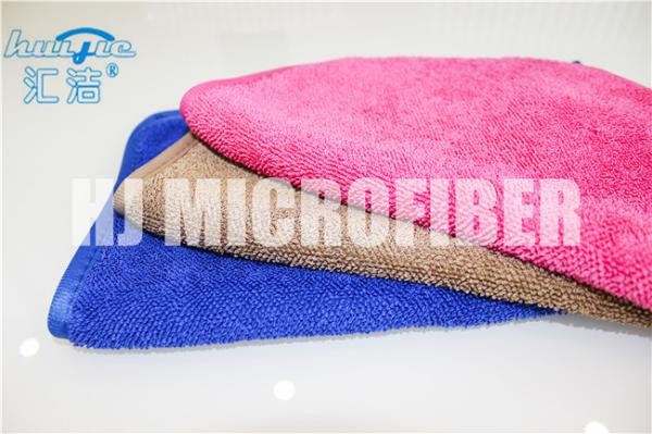 Cheap Plain Microfiber Cleaning Cloth , High water absorption and high sewage sunction twisting towel for sale