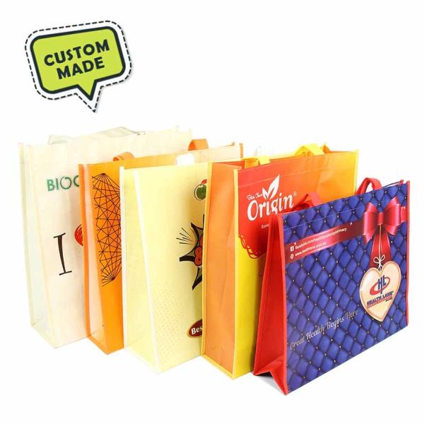 Cheap Reusable Grocery Non Woven Shopping Bag In Bulk 80g-130g for sale