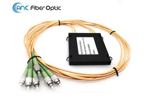 Cheap FC APC Fiber Optic Splitter Even Ratio 3x3 Single Mode Optical Fiber Coupler for sale