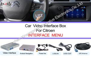China 1.2GHZ HD In Dash Car Navigation Systems For Citroen Support TMC on sale