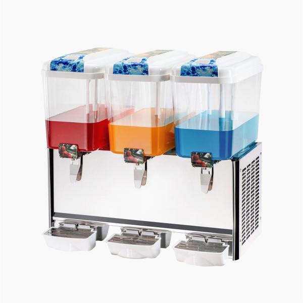 Cheap 12L 3 Tanks Cold Drink Dispenser Juicer With Led Light for sale