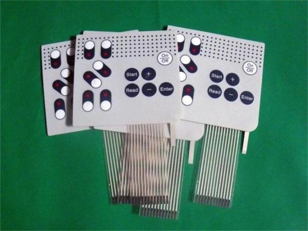 Cheap Metal Dome Rubber Membrane Switch Keypad , Push Button Membrane Switch for sale