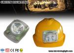 15000 Lux Cree Digital Mining Hard Hat Led Lights 6.2ah Battery Oled Screen