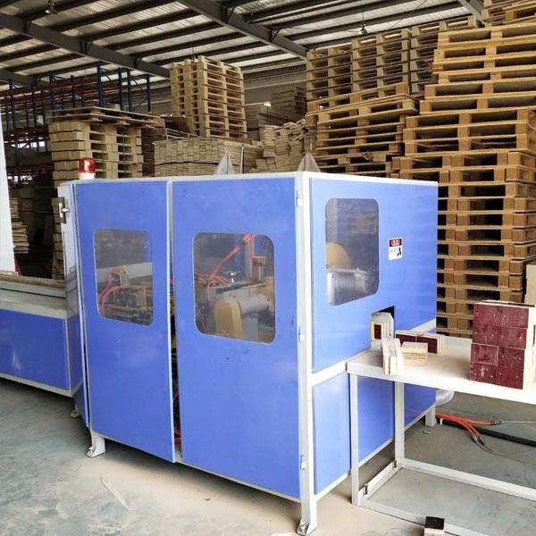 Cheap Automatic Composite Board Pallet Block Machine for sale
