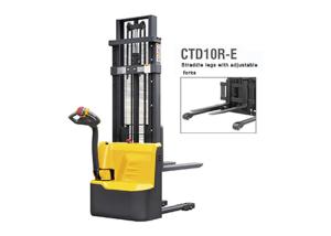 AC  Function Walkie Electric Pallet Stacker With Small Turning Radius Dustproof