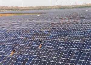 ASTM Q345B Single Axis Solar Tracker 24h One Axis Solar Tracking System