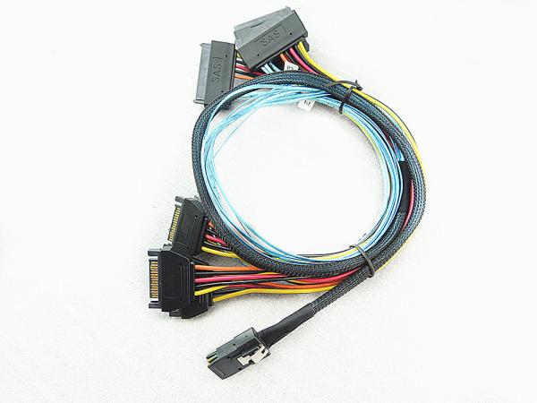 Cheap SFF 8087 To 4x SFF 8482 Internal Serial Attached SCSI Cable for sale