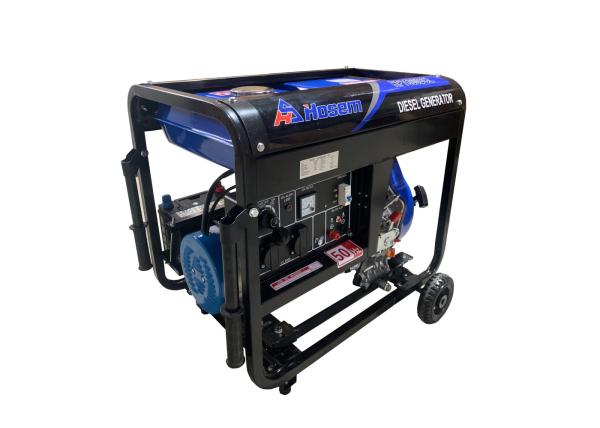 Cheap 7000 Watt Electric Start Diesel Generator Set Portable for sale