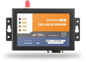 Remote Monitoring GSM Modem AT Commands CWT2300 DC9 ~ 28V With 1 Serial Cable