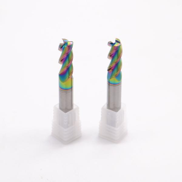 Cheap Drow Carbide End Mill Drills And Customized Corner Radius Inner R Cutter With DLC Coating for sale