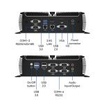 Dual Ethernet 6COM Industrial PC With Intel Core i5 6200U 2Cores 4Threads