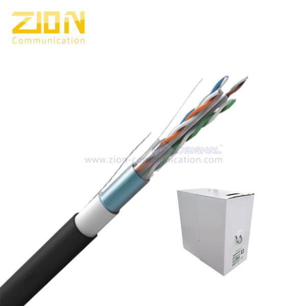 Cheap CAT7 Industrial Automation Cables AL / Mylar Screen And Copper Wire Braid for sale