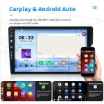 Double Din Android Car DVD Player 9'' Touch Screen MP5 Player with Android 9.0