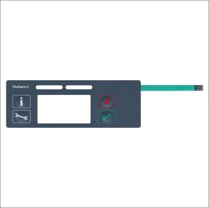 Best 3 button membrane switch keyboard with lcd window wholesale