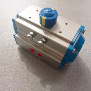 Best Aluminum Alloy Spring Return Double Acting Air Torque Rack and Pinion Quarter Turn Pneumatic Rotary Actuator wholesale