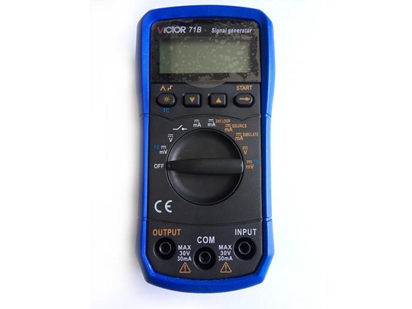 Cheap VICTOR 71B Rtd Temperature Calibrator Portable Signal Process Calibrator for sale