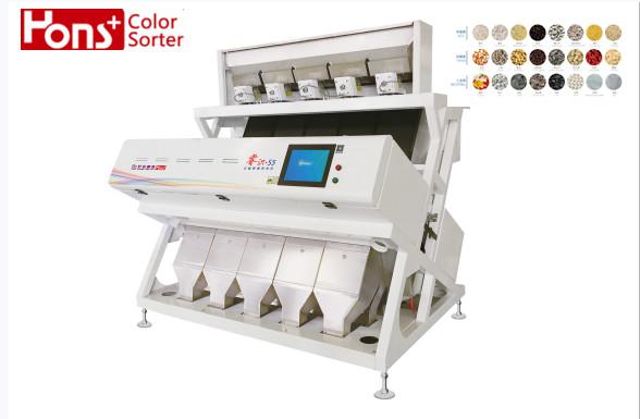 Cheap RGB Remote Control 5 Chutes Walnut Sorting Machine Intelligent Identification for sale
