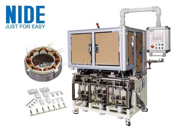 Cheap 35mm Stator Crimp Wire Terminal Connector Winding Inserting Machine for sale